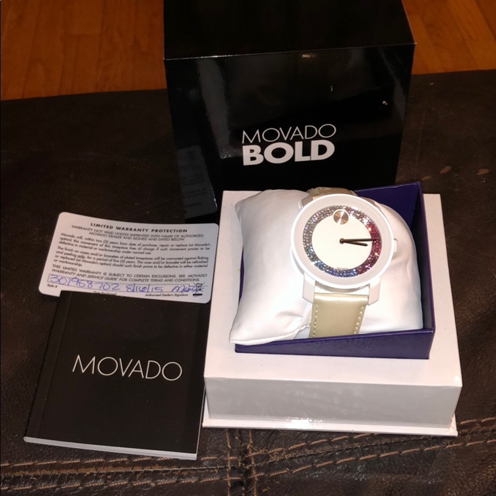 Swarovski crystal Movado